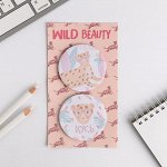 Стикеры на подложке, Wild beauty 2 шт.