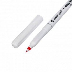 Ручка капиллярная, 0,5 мм, Centropen "Handwriter" 2551, красная, картонная упаковка ЦЕНА ЗА 1 ШТ!!!