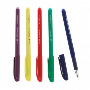 Ручка шариковая SoftWrite. Joy, чернила синие на масляной основе, узел 0.5 мм, МИКС