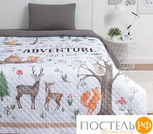 Покрывало "Этель" 2 сп Adventure, 180*220 см, микрофибра 5367890