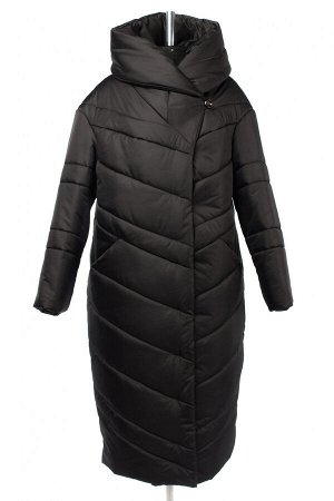 05-1938 Куртка женская зимняя (синтепон 300) Плащевка черный