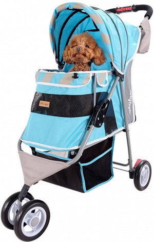 Ibiyaya коляска New I-Cute Pet Buggy голубая СКИДКА 30%