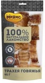 Лакомство Мнямс На каждый день для собак Трахея говяжья 95 г