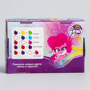 Hasbro Гуашь пальчиковая 6 цветов по 20 мл &quot;Пинки Пай&quot;, My Little Pony