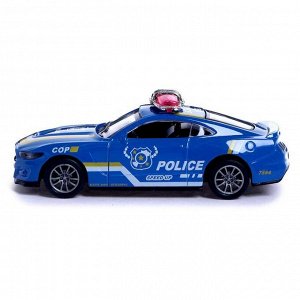 Машина металлическая «Полиция», масштаб 1:36, инерция, МИКС
