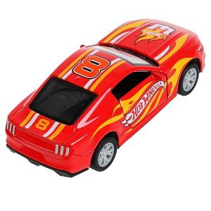 1809C673-R Машина металл свет-звук "hot wheels спорткар" 12см,открыв.двери,инерц. в кор. в кор.2*36шт