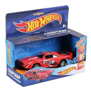 1911C160-R Машина металл свет-звук "hot wheels спорткар" 12см,открыв.двери,инерц. в кор. в кор.2*36шт