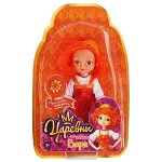 PR15-VR2-20-RU Кукла Царевны Варвара 15 см новый наряд, руки, ноги сгиб, блистер КАРАПУЗ в кор.72шт