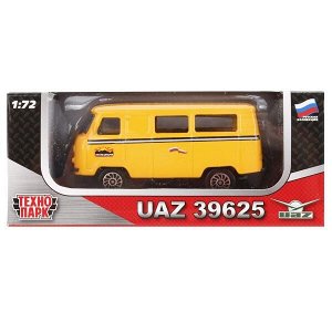 CT12-391-B-WB МАШИНА "ТЕХНОПАРК" МЕТАЛЛ. УАЗ 39625 СПЕЦСЛУЖБА 1:72 В КОР. В ДИСПЛЕЕ УП-36ШТ в кор.2*4уп