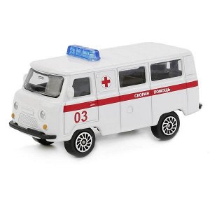 CT12-391-B-WB МАШИНА "ТЕХНОПАРК" МЕТАЛЛ. УАЗ 39625 СПЕЦСЛУЖБА 1:72 В КОР. В ДИСПЛЕЕ УП-36ШТ в кор.2*4уп