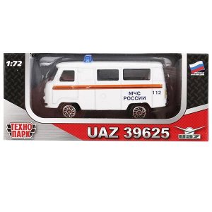 CT12-391-B-WB МАШИНА "ТЕХНОПАРК" МЕТАЛЛ. УАЗ 39625 СПЕЦСЛУЖБА 1:72 В КОР. В ДИСПЛЕЕ УП-36ШТ в кор.2*4уп