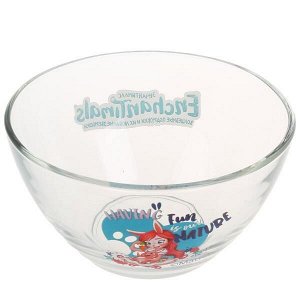 GP51760EN Enchantimals Набор стеклянной посуды ( кружка, тарелка и салатник), Умка в кор.6шт
