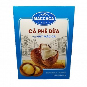 Кофе 3в1 со вкусом кокоса т.м. MACCACA, 240 гр