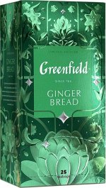 Чай Гринфилд Ginger Bread, 1.8г х 25 пакетиков
