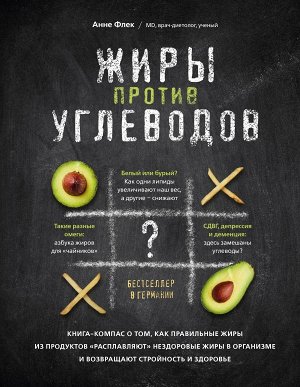 Флек А. Жиры против углеводов. Книга-компас о том, как правильные жиры из продуктов «расплавляют» нездоровые жиры в организме и возвращают стройность и здоровье