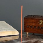 Свечи ритуальные , 18 см, 5 штук, розовые
