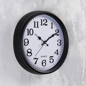 Часы настенные, серия: Классика, "Виен",  d=35 см, плавный ход