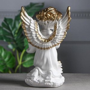 Статуэтка "Ангел с чашей", золото, 33 см