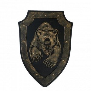 Сувенир на стену Щит Медведь