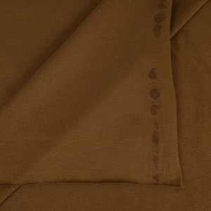 Ткань футер петля с лайкрой 25-12 цвет коричневый