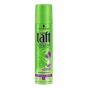 Taft Лак для волос Объем очень сильная фиксация 75 мл