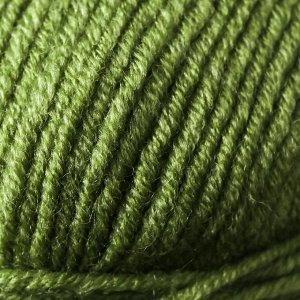 Пряжа "Lanagold" 51% акрил, 49% шерсть 240м/100гр (485 зелёный)