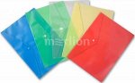 Папка с кнопкой А5 PK804A5/1 ассорти 180мкм (328671) Бюрократ {Россия}