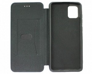 Чехол книжка Samsung Note 10 Lite N770F 2020 Flip SoftTouch (темно-синий)