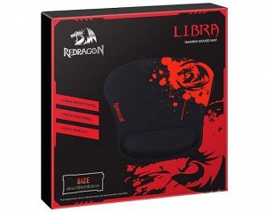 Коврик для мыши, игровой Redragon Libra 259х248х3 мм, ткань+резина, 78305