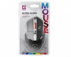 Проводная опт мышь Ultra Gloss MB-490, черная, 52490