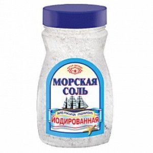 Соль морская мелкий помол ПЭТ "МВ" 410гр