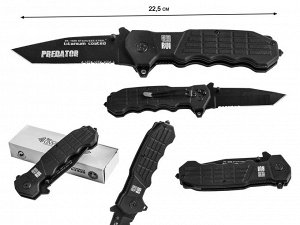 Тактический нож с титановым покрытием и серрейтором RUI K25 Predator RK-19099 (Испания) - топовый складной нож с нескользящей рукоятью. Месяц акции невиданной щедрости на Военпро - все ножи по входяще