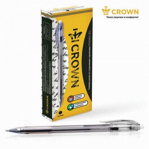 Ручка стираемая гелевая CROWN &quot;Erasable Jell&quot;, ЧЕРНАЯ, узел 0,5 мм, линия письма 0,34 мм, EG028