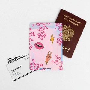 Голографичная паспортная обложка "Дикий стиль"
