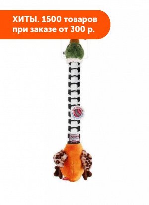 GiGwi Игрушка для собак с хрустящей шеей Утка с пищалкой 54см