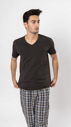 1122-363 Комплект футболка/брюки:муж. (Oxouno) МОДЕЛЬ 2. Хлопок 92%; Эластан 8%