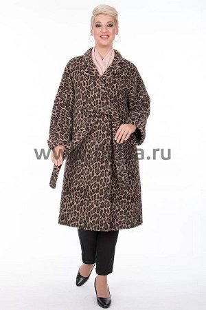 Пальто Tazetta 15054-3_Р (Бежевый леопард 289)