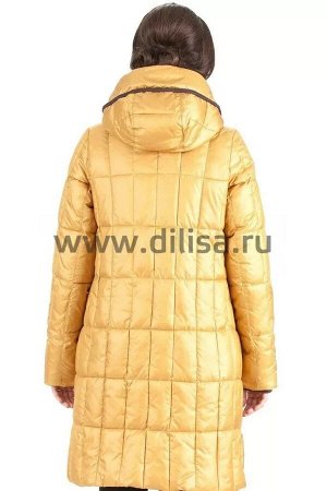 Пальто без меха Mishele 16112-02_Р (Горчица D16)