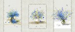 Набор полотенец рогожка Полевые цветы (3 шт.)