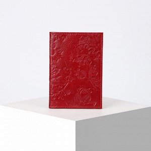 Обложка для паспорта, цвет бордовый 5618875