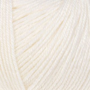 Пряжа "Baby Wool" 20% кашемир, 40% меринос. шерсть, 40% акрил 175м/50гр (801 белый)