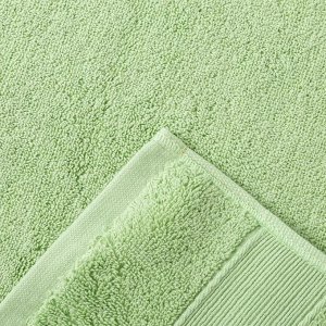 Полотенце махровое Этель «Уют» 35*75 см, цв. зеленый 100% хл, 600 гр/м2