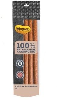 Лакомство Мнямс На каждый день для собак Колбаски из баранины 125 г