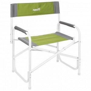 Кресло директорское MAXI серый/зеленый  Helios