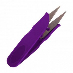Ножницы садовые, для орхидей, 4.9" (12.5 см), пластиковые ручки, цвет МИКС