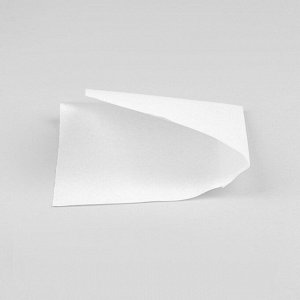 Пакет бумажный фасовочный, «Уголок», белый, 16 х 17 см
