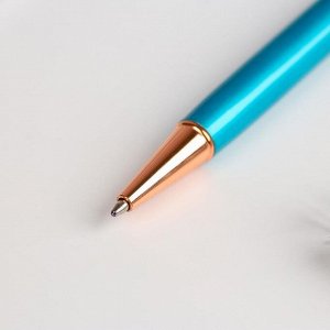 Ручка с шейкером "Тропики внутри тебя", металл