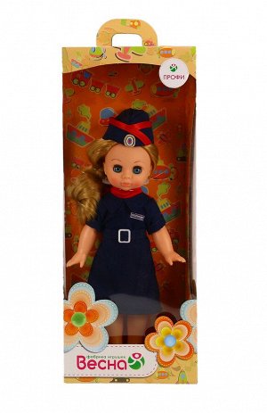 Весна. Кукла "Полицейский девочка" пластм. 30 см. арт.В3878
