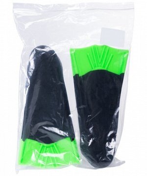 Ласты тренировочные Aquajet Black/Green, L