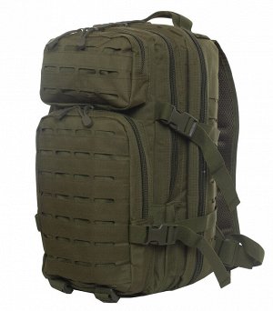 Малообъемный штурмовой рюкзак хаки-олива (25 л) (CH-071) №100